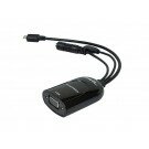 Monoprice MHL to VGA Adapter - Black