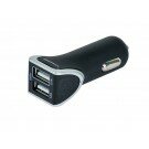 Monoprice 2 Port USB Car Charger 3.1A - Black