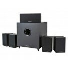 Monoprice - Premium 5.1-Ch. Home Theater System with Subwoofer