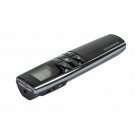 Monoprice - Rechargeable Multimedia Green Laser Presenter with LCD Display 2.4GHz - Black