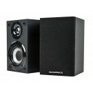 Monoprice - Premium Home Theater Satellite Speaker (Pair) - Black