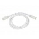 Monoprice - 3FT FLEXboot Series 24AWG Cat5e 350MHz UTP Bare Copper Ethernet Network Cable - White