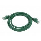 Monoprice - 5FT FLEXboot Series 24AWG Cat5e 350MHz UTP Bare Copper Ethernet Network Cable - Green