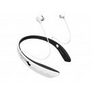 Monoprice - Bluetooth® In-Ear Headphones with aptX® NFC and Built-in Microphone- White