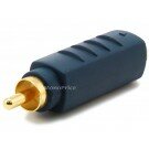 Monoprice S-Video (VHS) Female to RCA Male Adapter - Gold Plated