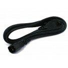 Monoprice - 6ft 18AWG Power Adapter Cord Cable - Black