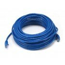 Cat5e 24AWG UTP Ethernet Network Patch Cable, 50ft Blue