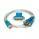 Monoprice USB to RS232 DB9 male(Serial) / DB25 male Converter Cable