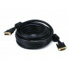 Monoprice - 25ft 24AWG CL2 Dual Link DVI-D Cable - Black