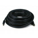 Monoprice 50ft 24AWG CL2 Standard Speed HDMI Cable - Black