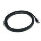 Monoprice 7FT Cat5e 350MHz UTP Ethernet Network Cable - Black