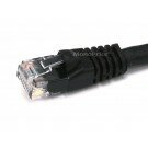 Monoprice 1FT 24AWG Cat6 550MHz UTP Ethernet Bare Copper Network Cable - Black