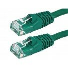 Monoprice 1FT 24AWG Cat6 550MHz UTP Ethernet Bare Copper Network Cable - Green