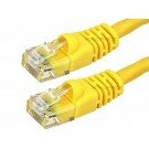 Monoprice 1FT 24AWG Cat6 550MHz UTP Ethernet Bare Copper Network Cable - Yellow