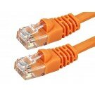 Monoprice - 50FT 24AWG Cat6 500MHz Crossover Bare Copper Ethernet Network Cable - Orange