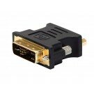 Monoprice - DVI-A Dual Link Male to HD15(VGA) Female Adapter (Gold Plated)