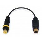 Monoprice Video CARD (Mini Din 7 Pin) to RCA (Jack) Adapter for ATI Radeon