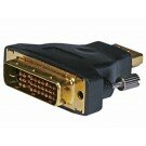 Monoprice - M1-D(P&D) Male to HDMI® Female Adapter (Gold Plated)