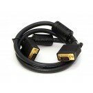 Monoprice 3ft SVGA Super VGA M/M Monitor Cable w ferrites Gold Plated