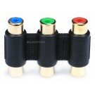 Monoprice 3-RCA RGB Coupler for Component Video Cable Extension