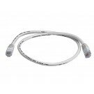 Monoprice - 2FT 24AWG Cat5e 350MHz UTP Bare Copper Ethernet Network Cable - White