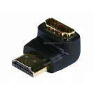 Monoprice HDMI Port Saver (Male to Female) - 90 Degree