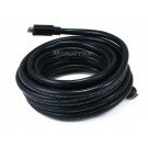 Monoprice/Solidmate 25ft 22AWG CL2 High Speed HDMI Cable - Black