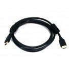 Monoprice 6ft 28AWG High Speed HDMI Cable w Ferrite Cores - Black