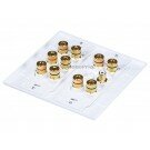 Monoprice 2-Gang 5.1 Surround Sound Distribution Wall Plate