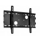 Monoprice - Low Profile Wall Mount Bracket for LCD LED Plasma (Max 165 lbs, 23~37 inch), BLACK