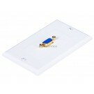 Monoprice VGA Wall Plate - 1 Port (Gold Plated)