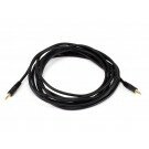 Monoprice - 10ft 2.5mm Stereo Plug/Plug M/M Cable - Black