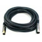 Monoprice 25ft Premier Series XLR Male to XLR Female 16AWG Cable (Gold Plated) [Microphone & Interconnect]