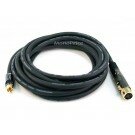 Monoprice 15ft Premier Series XLR Female to RCA Male 16AWG Cable (Gold Plated)