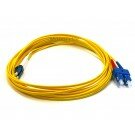 Monoprice Fiber Optic Cable, LC/SC, Single Mode, Duplex - 5 meter (9/125 Type) - Yellow