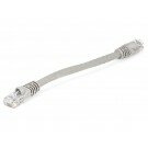 Monoprice - 0.5FT 24AWG Cat5e 350MHz UTP Bare Copper Ethernet Network Cable - Gray