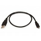 Monoprice 1.5ft USB 2.0 A Male to Micro 5pin Male 28/28AWG Cable