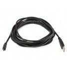 Monoprice 15ft USB 2.0 A Male to Micro 5pin Male 28/28AWG Cable