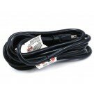Monoprice - 10ft 16AWG Power Cord Cable w/ 3 Conductor PC Power Connector Socket (C13/5-15P) - Black