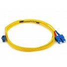Monoprice Fiber Optic Cable, LC/SC, Single Mode, Duplex - 3 meter (9/125 Type) - Yellow