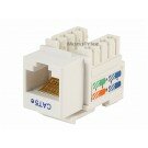 Monoprice Cat5E Punch Down Keystone Jack - White