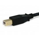 Monoprice 15ft USB 2.0 A Male to B Male 28/24AWG Cable (Gold Plated)