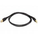 Monoprice 3ft USB 2.0 A Male to A Male 28/24AWG Cable (Gold Plated)
