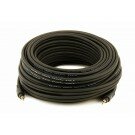 Monoprice - 50ft Premium 3.5mm Stereo Male to 3.5mm Stereo Male 22AWG Cable (Gold Plated) - Black