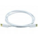 Monoprice 6ft 28AWG DisplayPort Cable - White