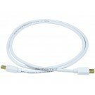 3ft 32AWG Mini DisplayPort Cable - White