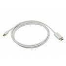 Monoprice 6ft 32AWG Mini DisplayPort to HDMI Cable - White