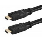 Monoprice 25ft 24AWG CL2 Standard HDMI® Cable With Ethernet - Black