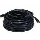 Monoprice 75ft 22AWG CL2 Standard HDMI Cable With Ethernet - Black