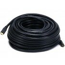 Monoprice 100ft 22AWG CL2 Standard HDMI Cable With Ethernet - Black